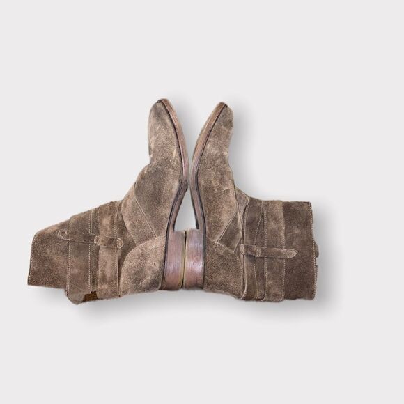 ZiGi Brown Boots Suede  Shoe Size 6.5 M - Picture 2 of 5